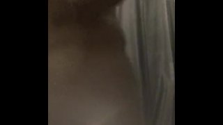 boy in shower showing ass and flaping dick