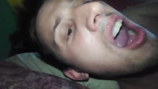 Sucking Cum And Swallowing