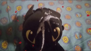 Dragon Toothless Plush In Head