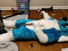 Fizzy tortures his balls with a robospanker - Screenshot 15 of 16 - Murrsuit