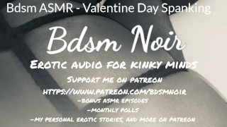 Bdsm ASMR - Valentine Day Spanking 
