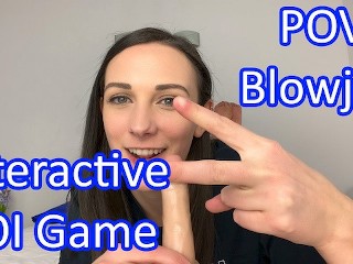 Quarantine JOI Games - Day 2 - POV Blowjob - Clara Dee