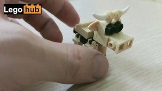 Eine süße kleine Kuh (Lego)