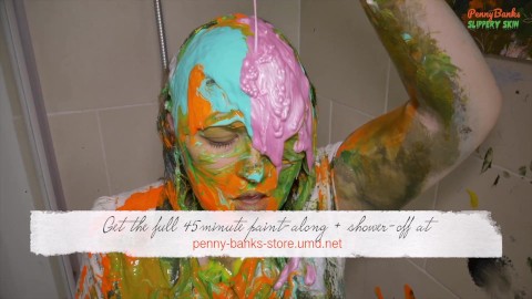 BBW artist getting messy with paint! Bob Splosh E02 full trailer