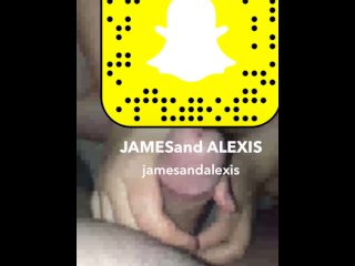 Snapchat whore sucks my dick til I nut on her face
