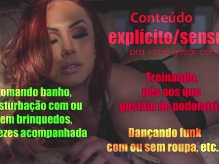 orgasm, Bruninha Fitness, 3some, solo female