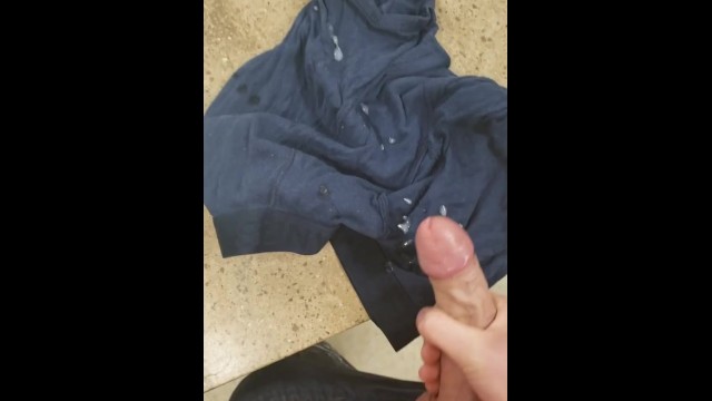 College Guy's Big Load of Laundry Pt.2