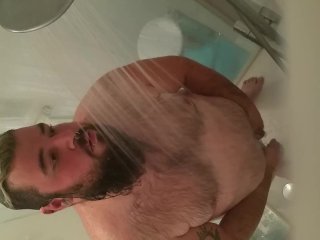 kleiner schwanz, übergewicht, amateur, beim duschen gefilmt