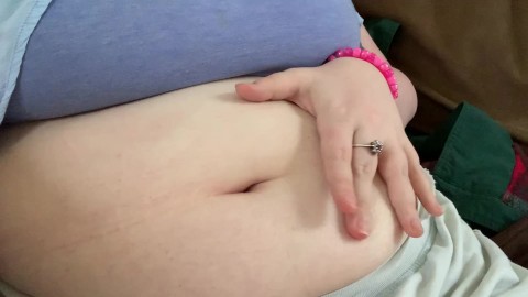 Lazy Belly Play in My Sunroom