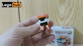 A cute saber-toothed cat (Lego)