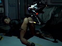 Cyberpunk 2077 ■ V gets fucked by a drone