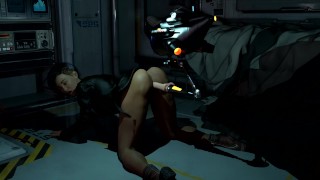 Cyberpunk 2077 ■ V gets fucked by a drone