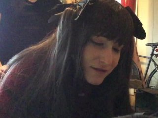 Giving Mr a Blowjob and_getting fucked in my_Rin Tohsaka Cosplay ^;^
