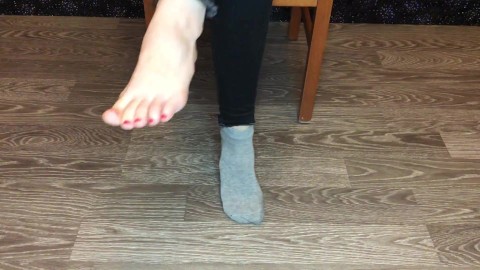 teen girl dresses your socks foot fetish