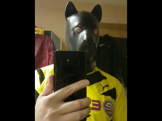 Jizz Extreme Cum - German Dortmund Triko and Rubber Mask