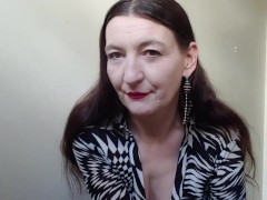 INHALE 19 smoking fetish video by Gypsy Dolores a wild cougar of Montreal
