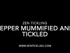 Pepper Mummified and Tickled - Zen Tickling Preview - Screenshot 2 of 16 - Kink