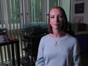 ALWAYS HORNY REDHEAD SLUT is a PORN ADDICT & loves WORKING for the BIG LOAD