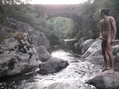 I ALMOST FELL Climbing RISKY Rocks