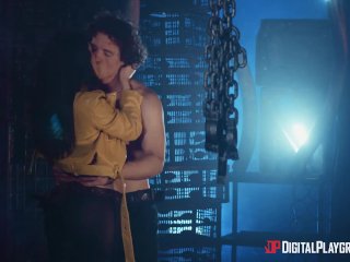 DigitalPlayground - Valentina riding Robby's big dick and gets a creampie