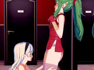 Fire Emblem - Corrin X Tiki Yuri_Hentai