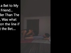 Video Best Friend Breeds My Girl ( Cuckold Creampie Humiliation - Lost a Bet )