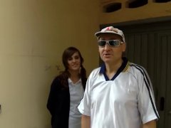 Her neighbour was a pervert! How Ainara fucked him