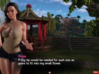 Treasure of Nadia [v27041_Part 60 Fun With Pricia In Garden By LoveSkySan69