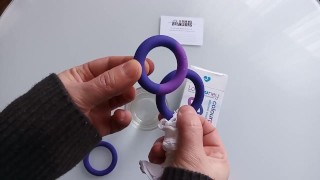 Распаковка Набор силиконовых колец для изменения цвета (Club-des-branleurs.fr)
