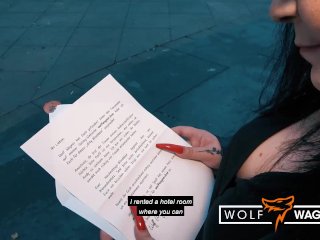 Curvy AnastasiaXXX gets a well-deserved facial! WOLF WAGNER wolfwagner.love