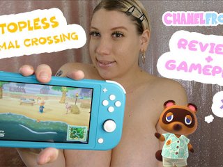 anime girl, big boobs, video game review, chanel frost