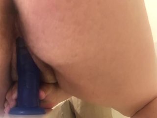 old young, bbw, exclusive, ride dildo