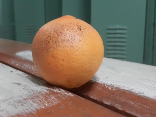 public, foodporn, handjob, orange