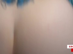 Tattooed Claudia Swea wants to rock a fan cock! (English)