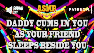 Cums In Your Pussy As Your Friend Naps Beside You Risky Audio