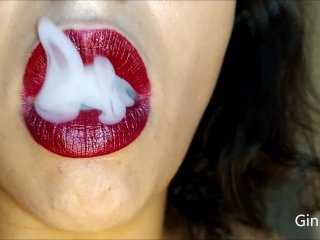 teen, lips, babe, teena smoking