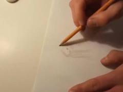 BUSTY TEEN DRAWING