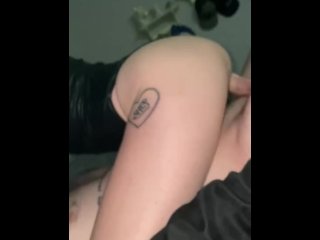 verified amateurs, big tits, leather, tattooed women