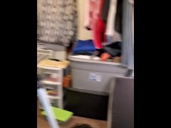 Big purple dildo ride 