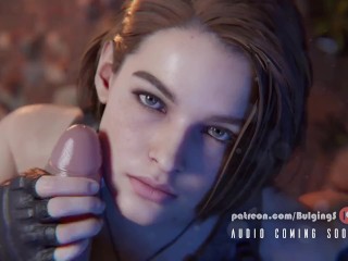 Jill Valentine Hentai Facial