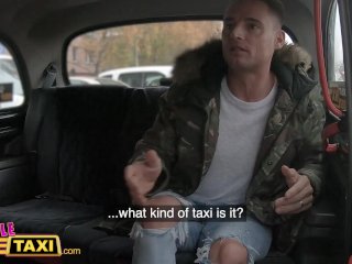 Female Fake Taxi Married man cannot resist Kayla Green's huge boobs screenshot number 1