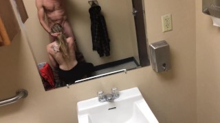 Teen Begged To Blow Me Quick In The Bathroom
