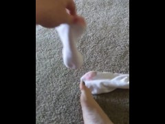Basic White Sock Girl