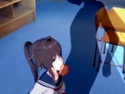 Preview 3 of [Yandere Simulator] Senpai finally noticed Yandere-chan aka Ayano Aishi