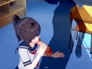 [Yandere Simulator] Senpai finally noticed Yandere-chan aka Ayano Aishi