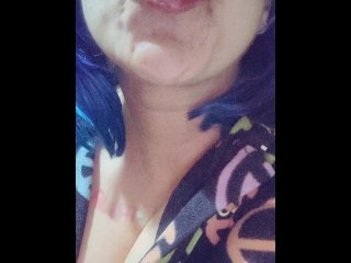 Sexy Smoker Spit Play Big Tits Pop Out On Live Stream