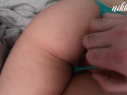 Preview 6 of Napping PAWG pussy filled by quick creampie - NikkieRae