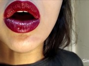 Preview 5 of Strawberry vore, tongue and smoking fetish (Short version)