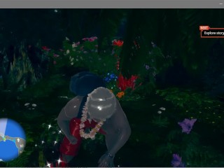 AI Syoujyo [Hentai Game] Ep.8_Outdoor fuck Karma (LOL cosplay)