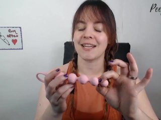 anal beads, review, verified amateurs, satisfyer
